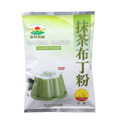 抹茶布丁粉 (1000g)